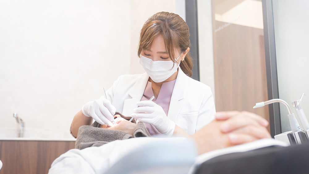「女性歯科医師」ならではのきめ細やかな視点